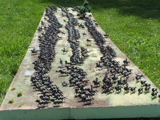 Charge des Cuirassiers Empire 1/72