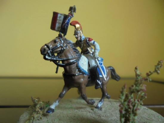 Carabinier 1811 à 1815 au 1/72, Porte Aigle,