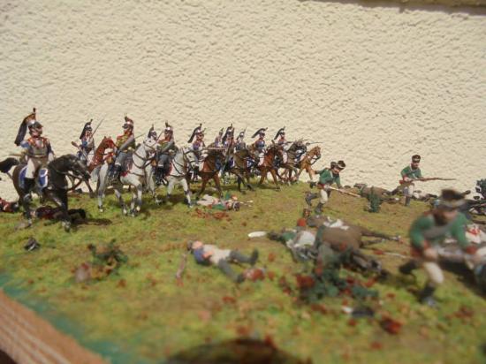 Charge des Cuirassiers Français au 1/72