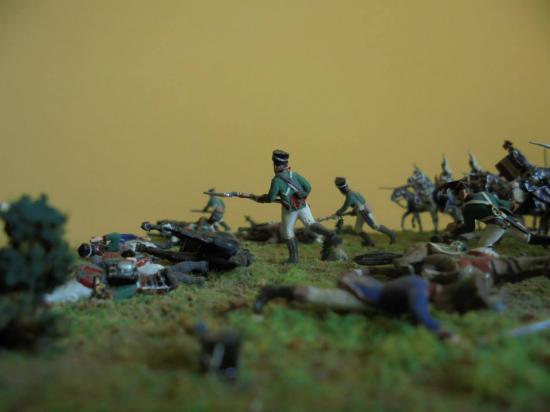 Charge des Cuirassiers Français au 1/72