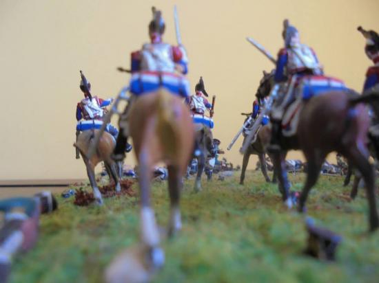 Charge des Cuirassiers Français au 1/72