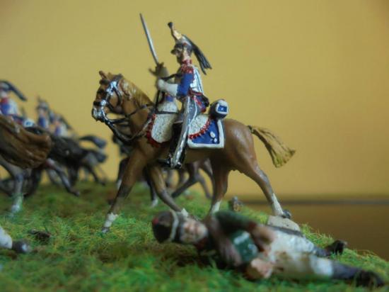 Charge des Cuirassiers Français au 1/72