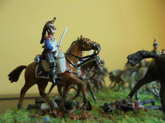 Charge des Cuirassiers Français au 1/72