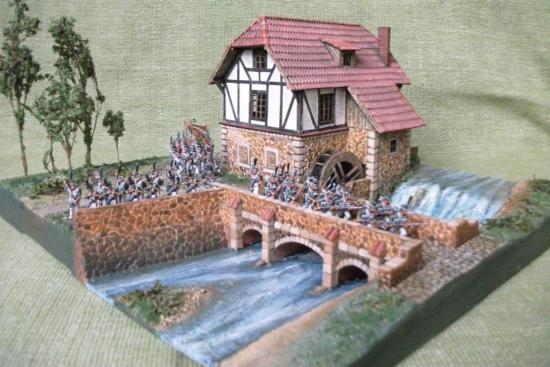 Saxe 1813 - le diorama