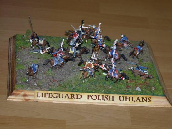 Lanciers Polonais contre cavalerie Russe au 1/72