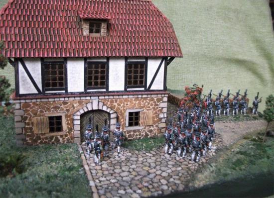 Saxe 1813 - le diorama