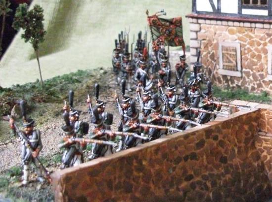 Saxe 1813 - le diorama