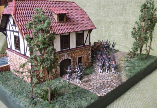 Saxe 1813 - le diorama