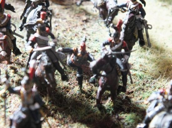 La charge des Cuirassiers au 1/72ème par Didier Chagnon