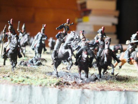 La charge des Cuirassiers au 1/72ème par Didier Chagnon