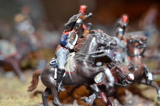 La charge des Cuirassiers au 1/72ème par Didier Chagnon