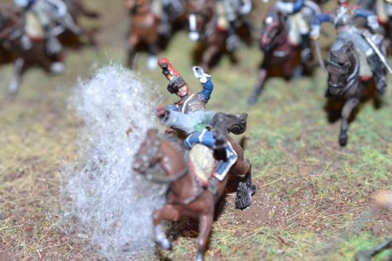 La charge des Cuirassiers au 1/72ème par Didier Chagnon