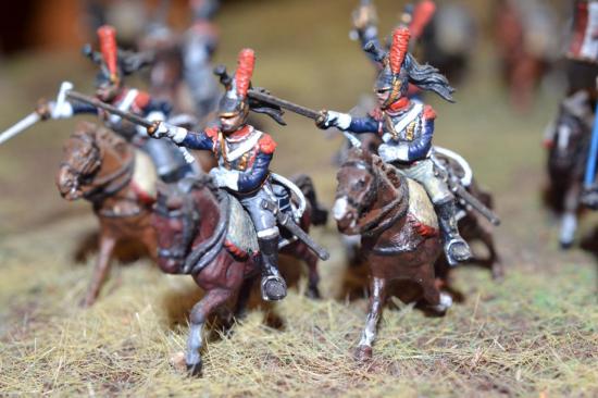 La charge des Cuirassiers au 1/72ème par Didier Chagnon