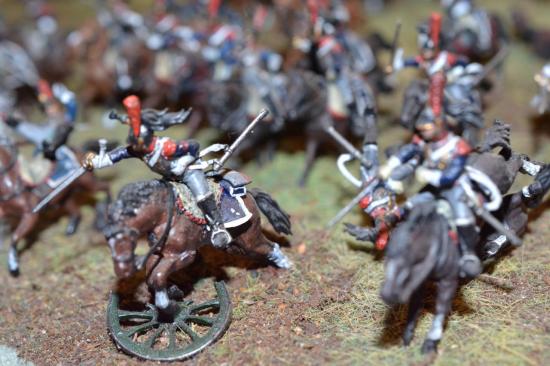 La charge des Cuirassiers au 1/72ème par Didier Chagnon