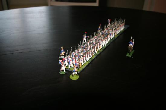 un Bataillon du 3ème de Ligne au 1/7ème en Art Miniaturen