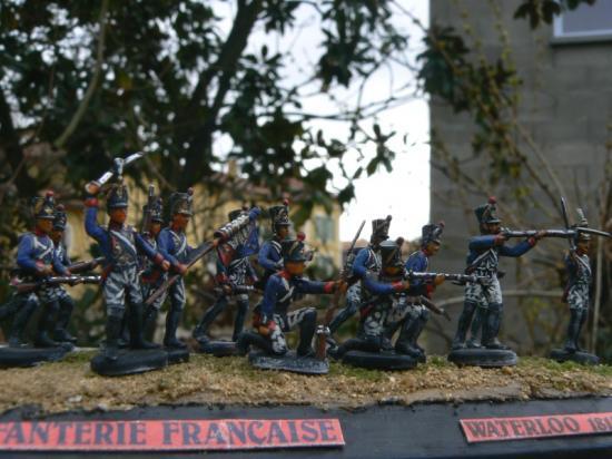 Infanterie Française Ligne & Garde Impériale merci à DOSSCHE Fabie