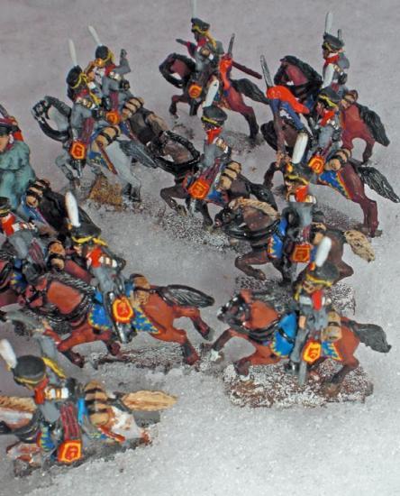 Hussards Russes Strelets en manteau par Stéphane Brunet