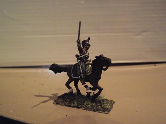 Cuirassiers Français Art Miniaturen Chargeant au 1/7ème par Didier Chagnon