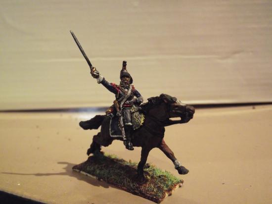 Cuirassiers Français Art Miniaturen Chargeant au 1/7ème par Didier Chagnon