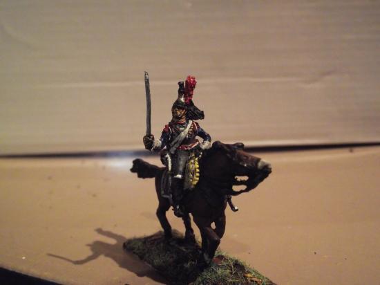 Cuirassiers Français Art Miniaturen Chargeant au 1/7ème par Didier Chagnon