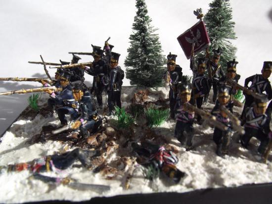 Infanterie Polonaise dans les neiges de ...