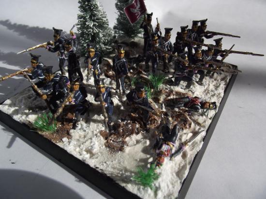 Infanterie Polonaise dans les neiges de ...
