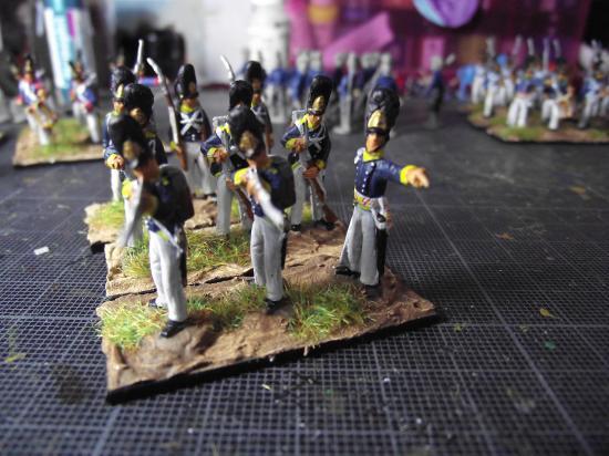 Hät 8093 Wurttemberg Infantry  Wurtembourgeois (Line musketeers, Line grenadiers, Jaeger)