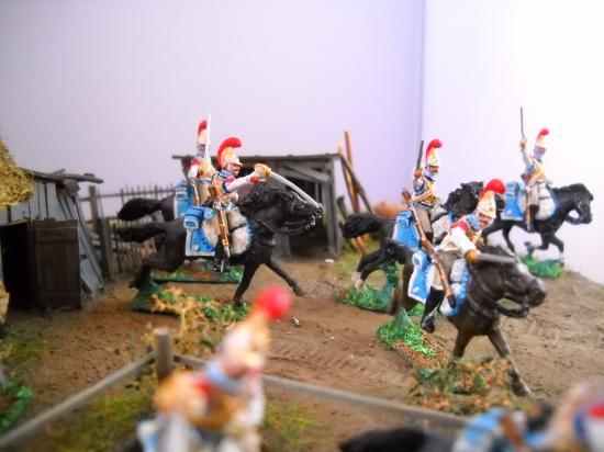 Carabiniers Français troupe du 2ème Régiment de chez Art Miniaturen au 1/72ème