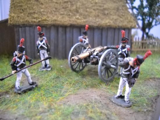 JS72/0262 Artillerie Polonaise 1812 au 1/72ème Art Miniaturen