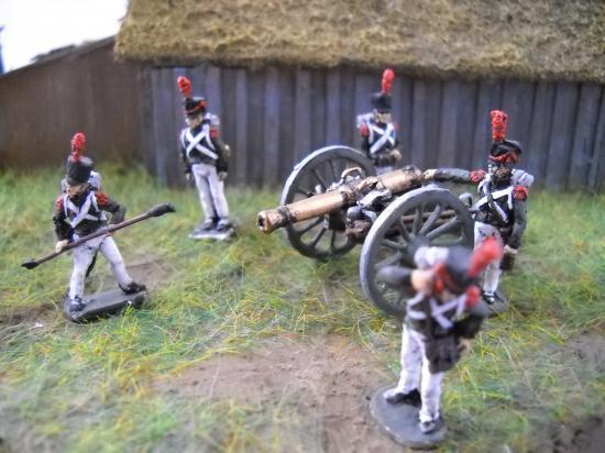 JS72/0262 Artillerie Polonaise 1812 au 1/72ème Art Miniaturen