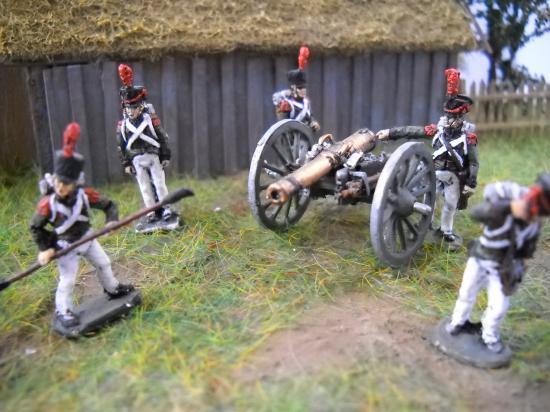 JS72/0262 Artillerie Polonaise 1812 au 1/72ème Art Miniaturen