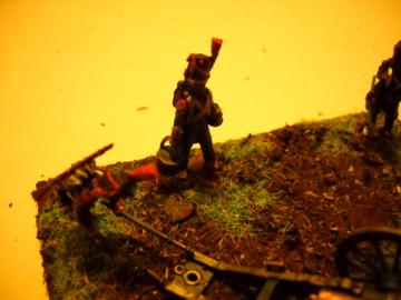 Transformation Artillerie à pieds de la Garde au 1/72ème