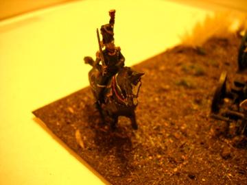 Transformation Officier Artillerie à pieds de la Garde au 1/72ème