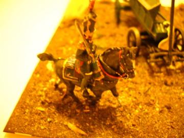 Transformation Officier Artillerie à pieds de la Garde au 1/72ème