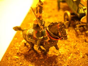 Transformation Officier Artillerie à pieds de la Garde au 1/72ème