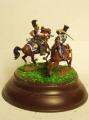 Art Miniaturen réf:JS72/0461 Chevaux Légers Lanciers de la GI contre Cuirassier Russe Zvezda