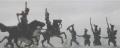 Hivers 1812: Affrontement entre Cosaques et Polonais par Stéphane Brunet