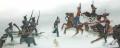 Hivers 1812: Affrontement entre Cosaques et Polonais par Stéphane Brunet