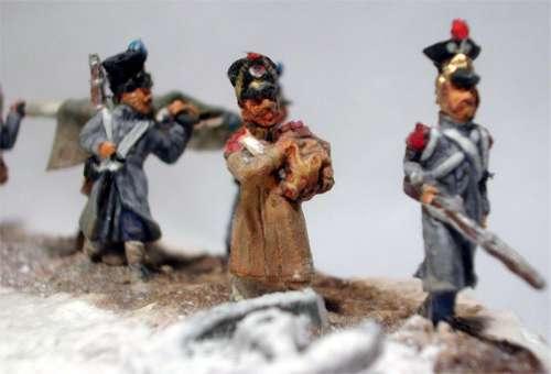 Hiver 1812 au 1/72ème par Monsieur Brunet