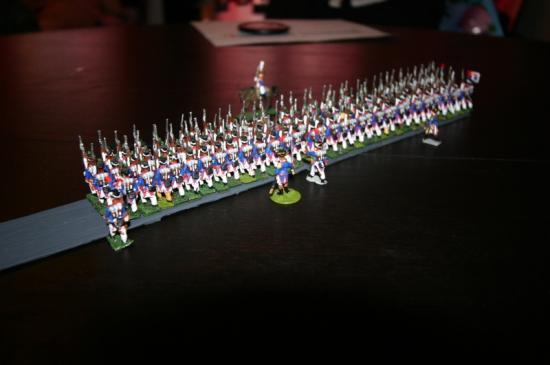 un Bataillon du 3ème de Ligne au 1/7ème en Art Miniaturen