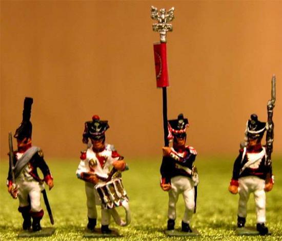 Infanterie Polonaise au 1/72ème Premier Empire par Jean-François
