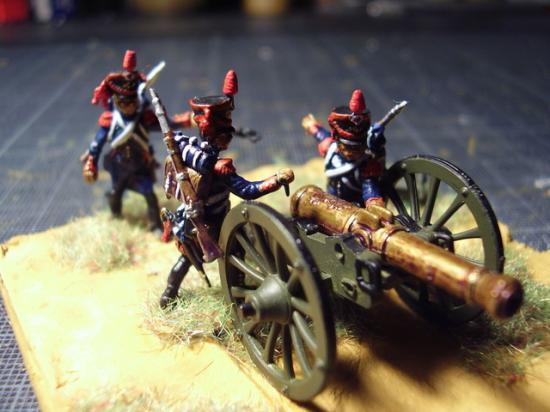 L'artillerie Française 1er Empire au 1/72ème par Frédéric Arenas