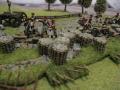 une redoute imex avec ses servants et canons bataille de borodino 1812