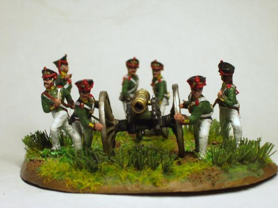 artillerie Russe au 1/72ème collection Marc Claus