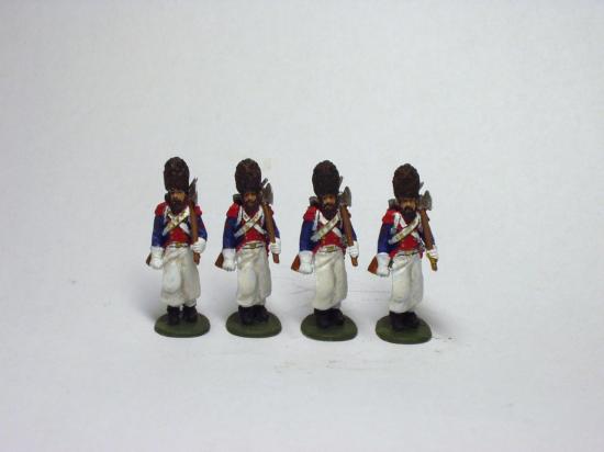 Sapeurs du 30ème au 1/72