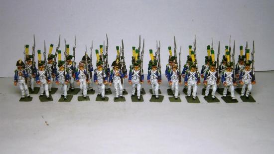 Voltigeurs Français 1809 à 1814 au 1/72 Marc Claus