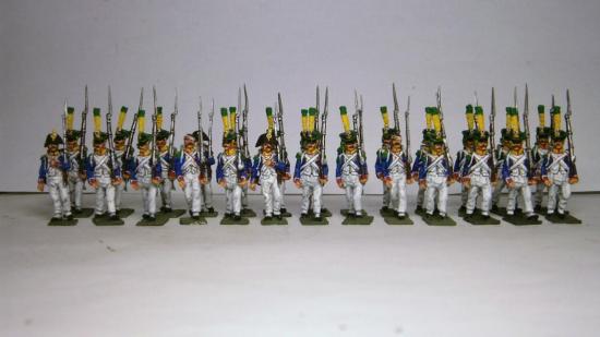 Voltigeurs Français 1809 à 1814 au 1/72 Marc Claus