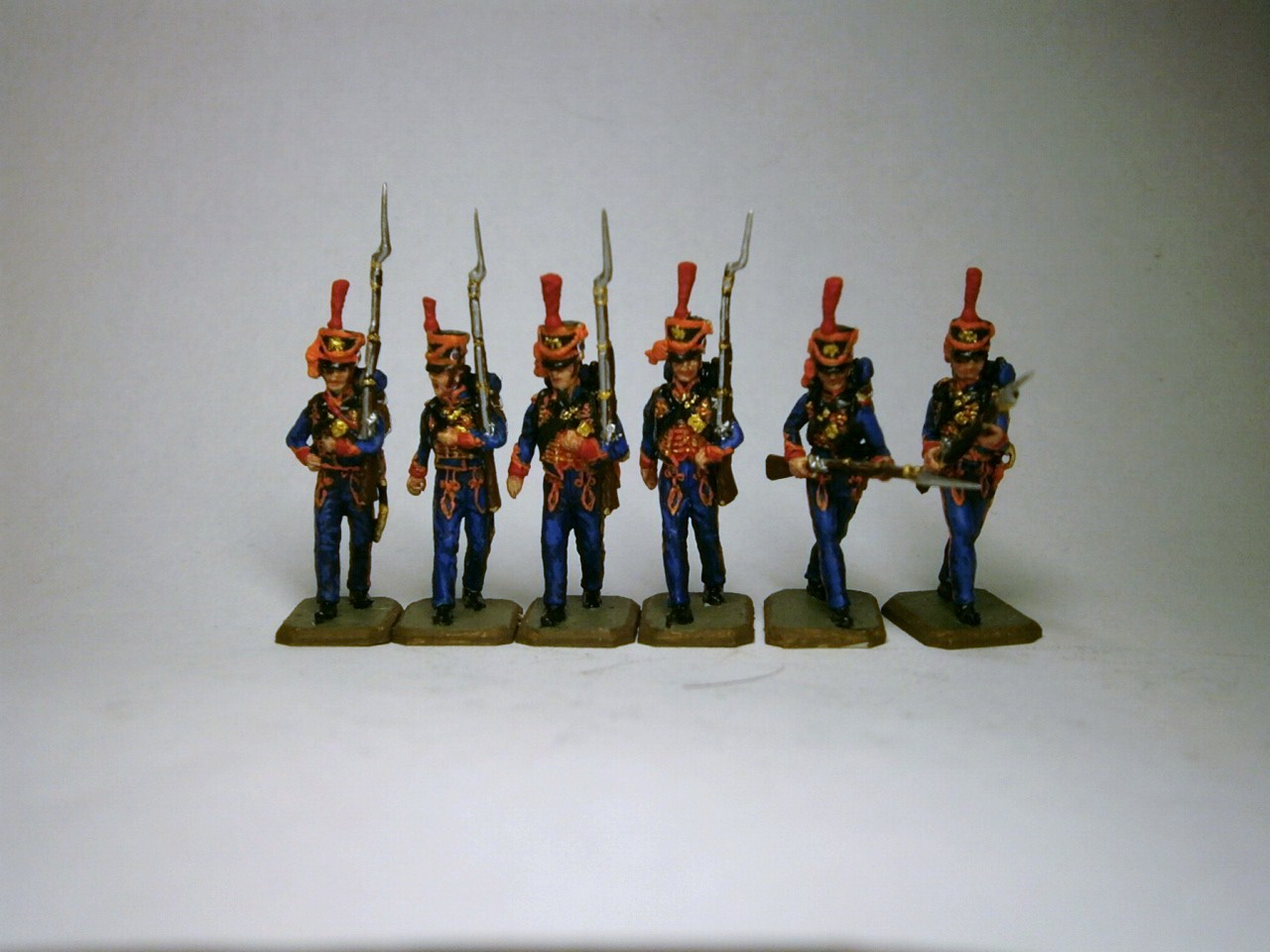 Infanterie Française 1er Empire au 1/72 collection Marc Claus