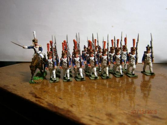 Infanterie Française 1809/13 au 1/72  Marc Claus