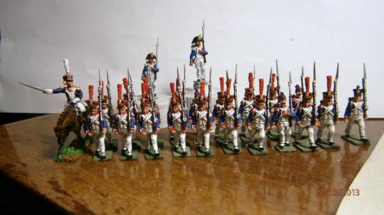 Infanterie Française 1809/13 au 1/72  Marc Claus